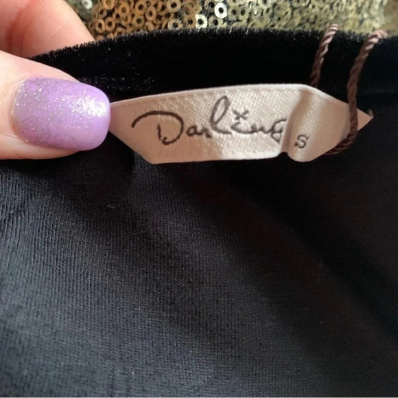 NWT Darling Celeste Sequin Top - Picture 7 of 8